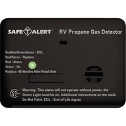 MTI INDUSTRIES 12V 20 Series Safe T Alert Mini RV Propane - LP Gas Alarm, Black MT322526